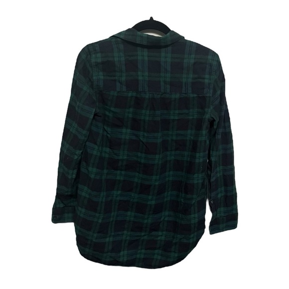 Madewell Classic Ex-Boyfriend Button Down Flannel Shirt - Picture 3 of 8